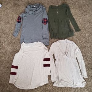 Long sleeve Maternity tops